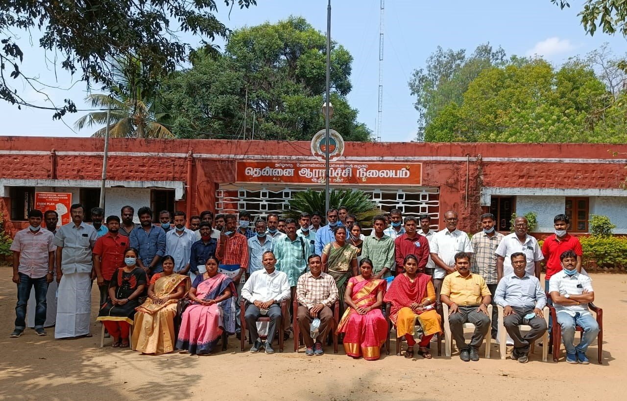 தென்னை வளர்ப்புக் குறித்த சான்றிதழ் படிப்பு!